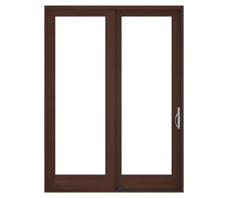 Wilmington Pella Reserve Traditional Wood Sliding Patio Door